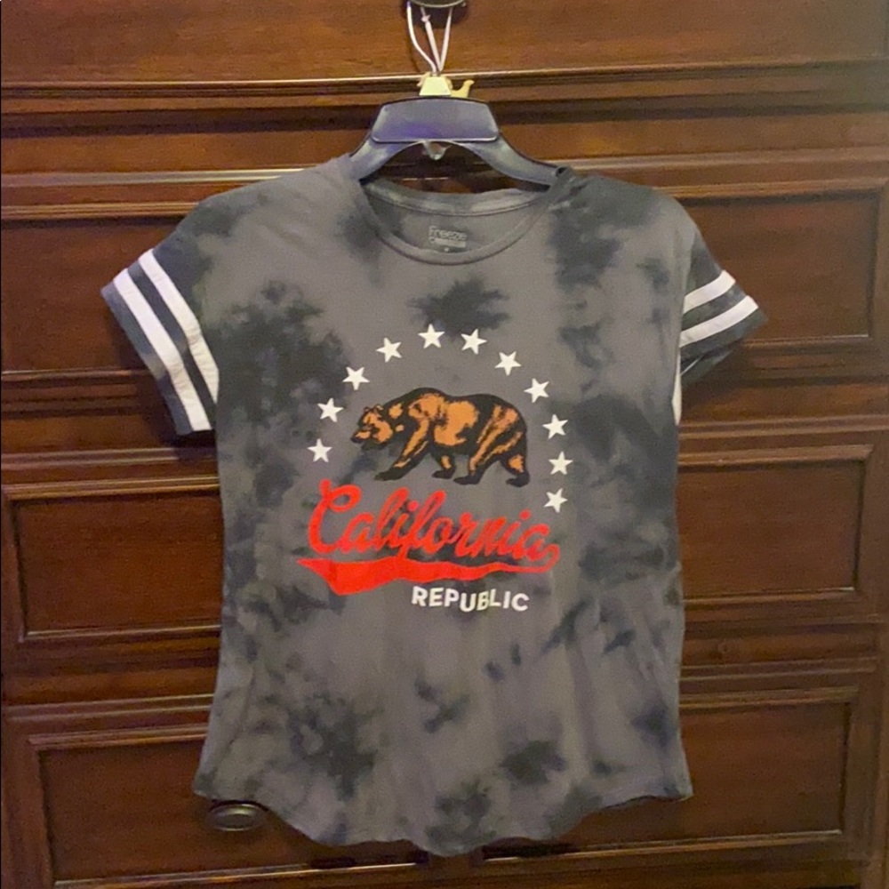 California Republic tee tie dye